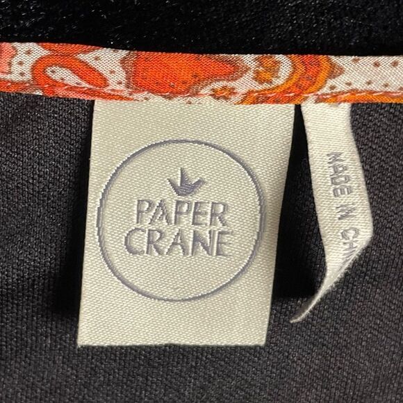Paper Crane Anthropology Boho Orange Mini Dress - Women’s S - Picture 5 of 6